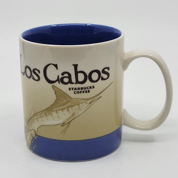 Starbucks 2016 Los Cabos Global Icon City Collector Series 16 oz Coffee Mug - Picture 1 of 8